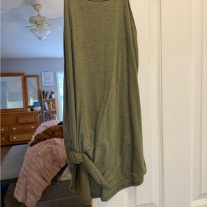 Olive Green Women's Top